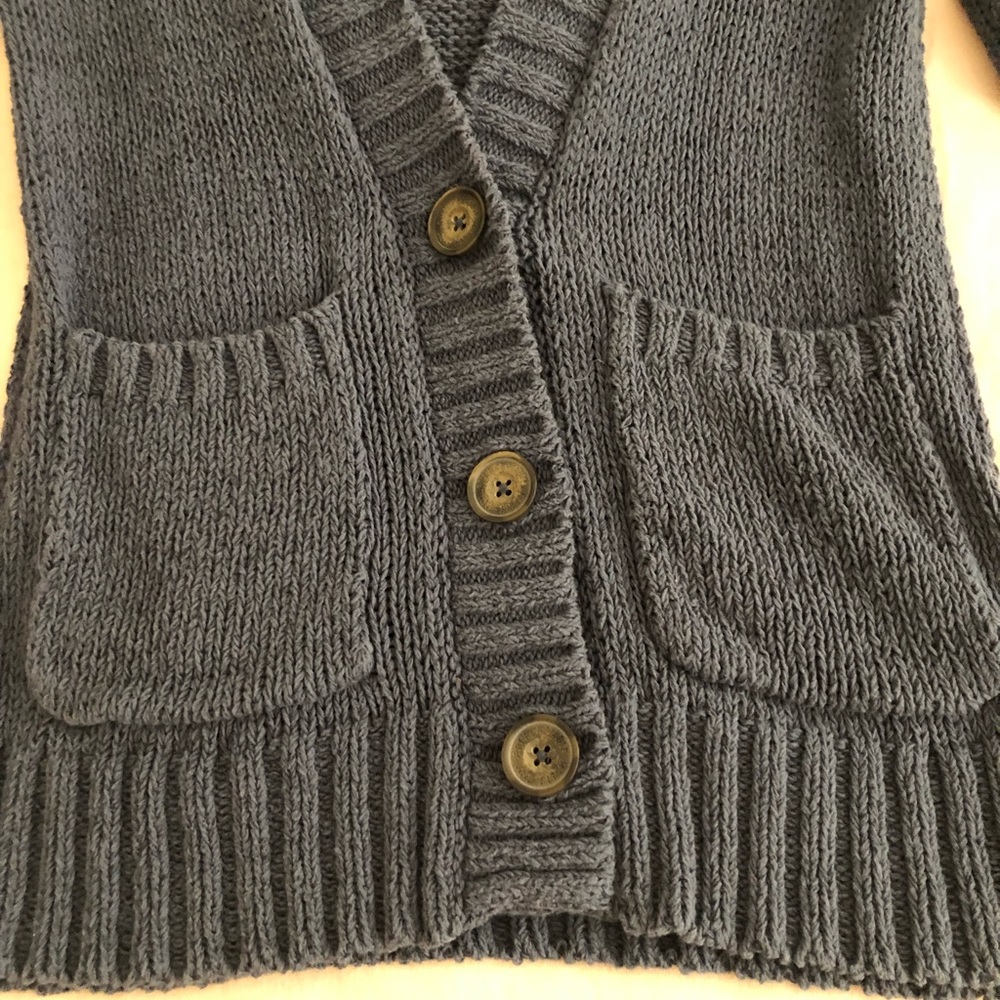 Abercrombie & Fitch Women’s Knit Cardigan. Blue, Size XS. Perfect Condition - Picture 8 of 12